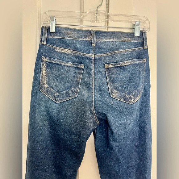 L'AGENCE El Matador glitter Coated Skinny Jeans - Picture 10 of 10